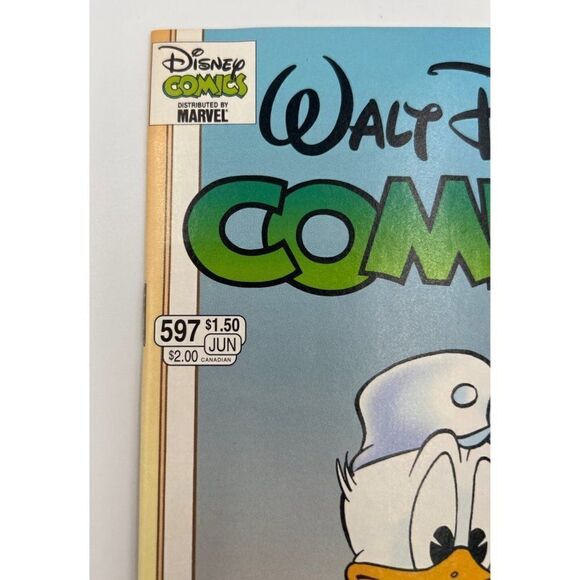 Vintage Disney Comics And Stories Comic Book #597 June 1995 - Picture 2 of 3